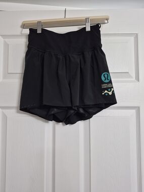 lululemon athletica Black Athletic Skort - Performance Running Shorts